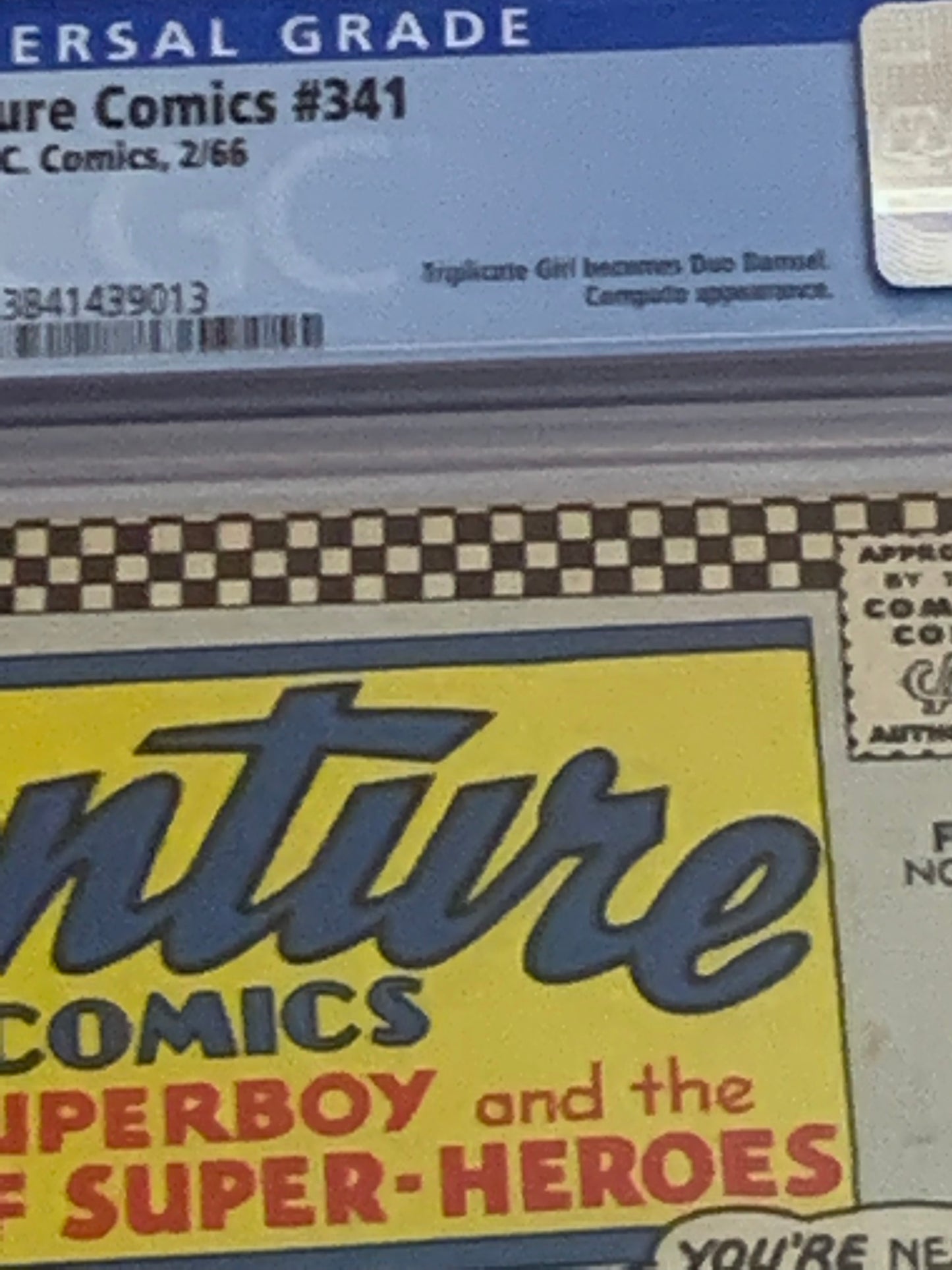 Adventure Comics #341, CGC 4.0 DC Comics - 1st Duo Damsel