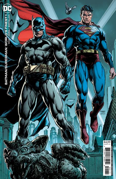 Batman Superman Worlds Finest #1 Cvr D Jason Fabok Card Stock Var - DC Comics 2022 NM