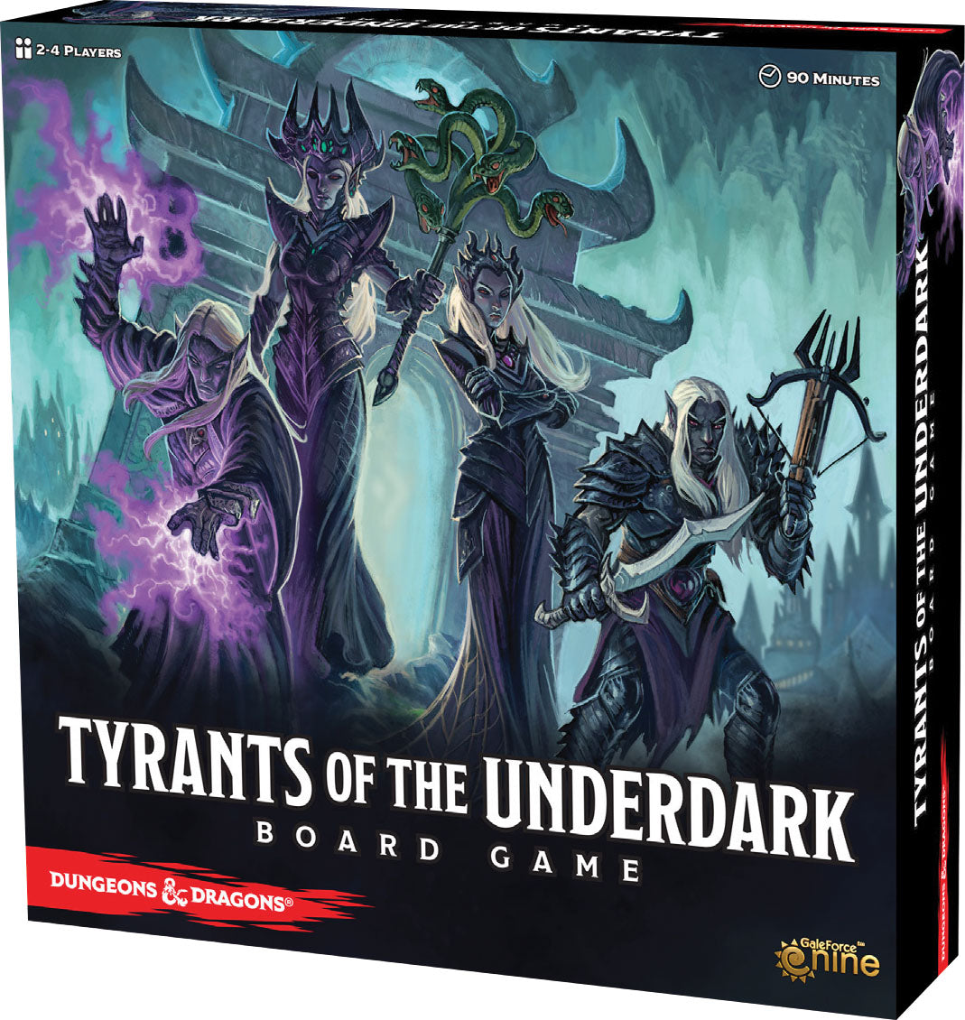 Dungeons and Dragons: Tyrants of the Underdark Board Game (Updated Edition)